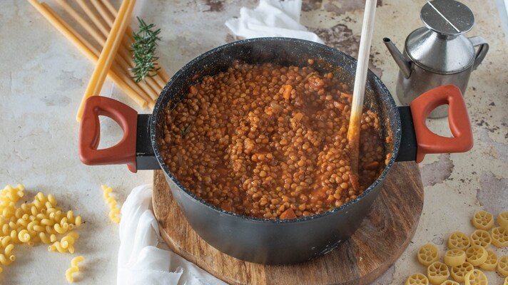 ragù di lenticchie