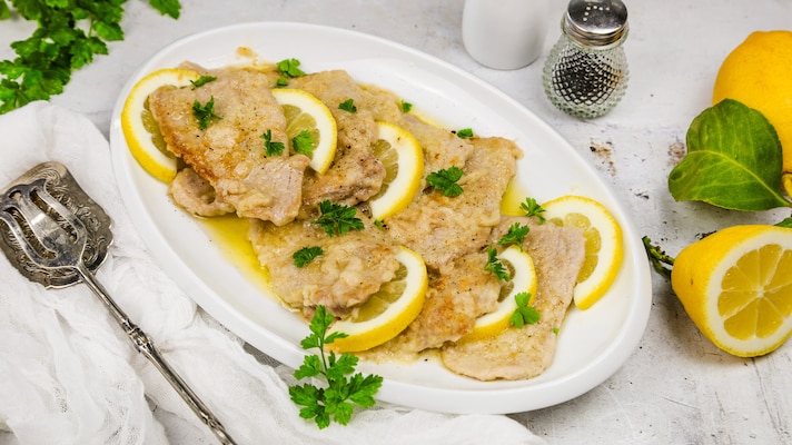 scaloppine al limone