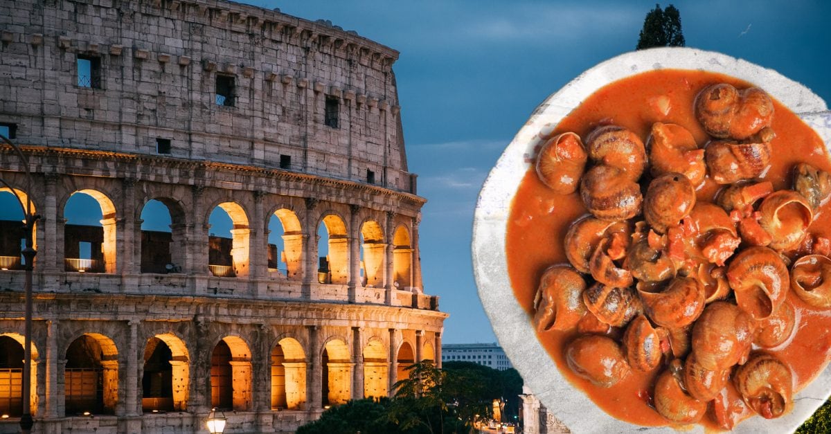 Che cos’è la ciummacata, la ricetta con le lumache che fa impazzire Roma