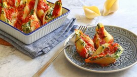 conchiglioni ricotta e spinaci