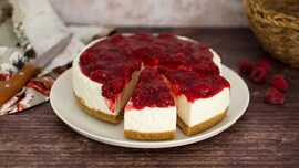 Cheesecake ai lamponi