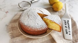 Torta cocco e limone