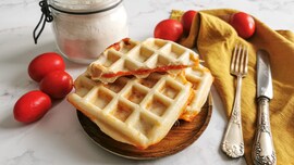 Pizza waffle