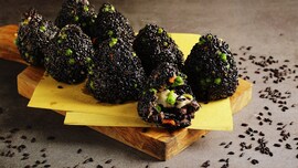 Arancini di riso venere