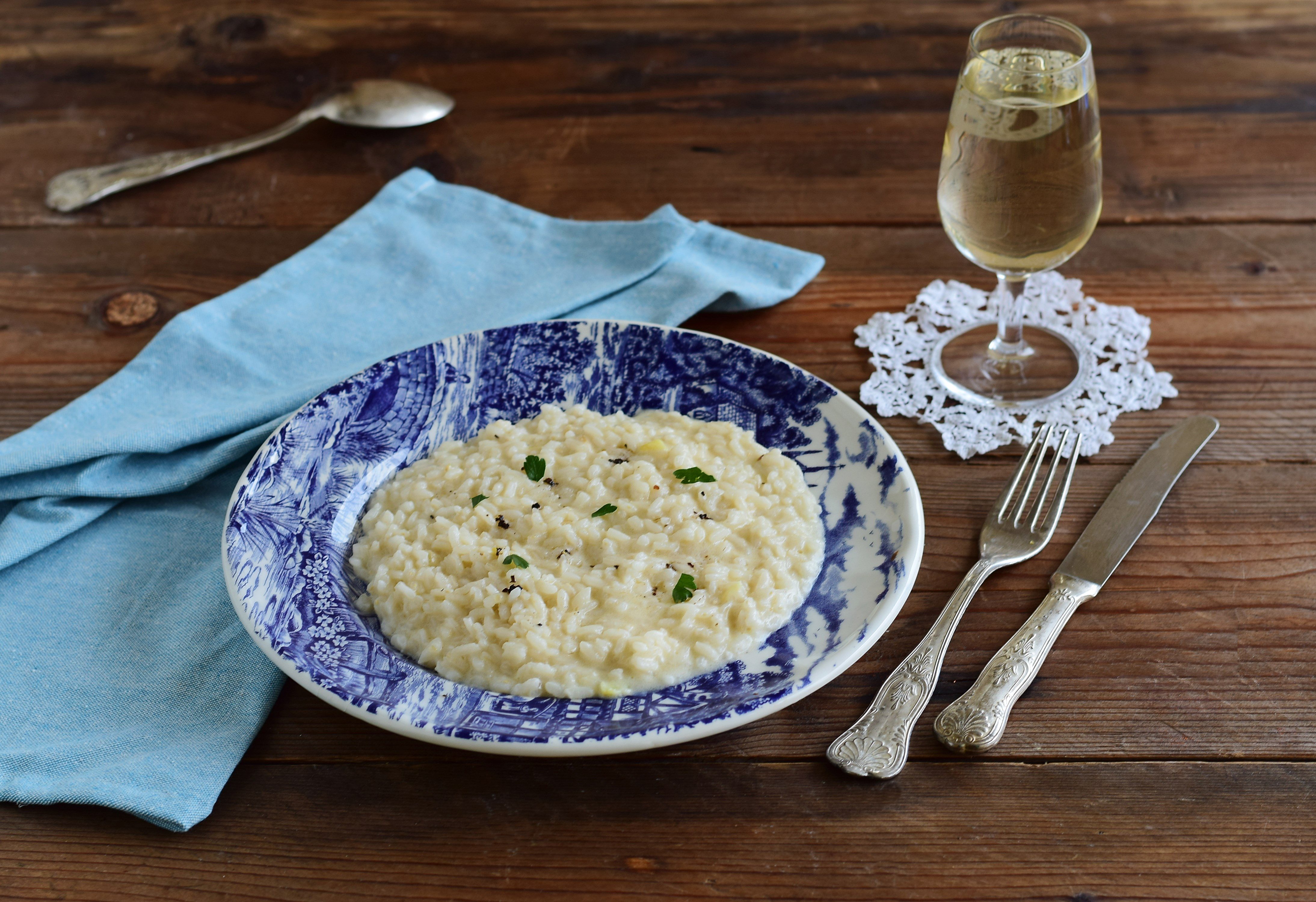 Risotto allo champagne: la ricetta del primo piatto semplice e raffinato