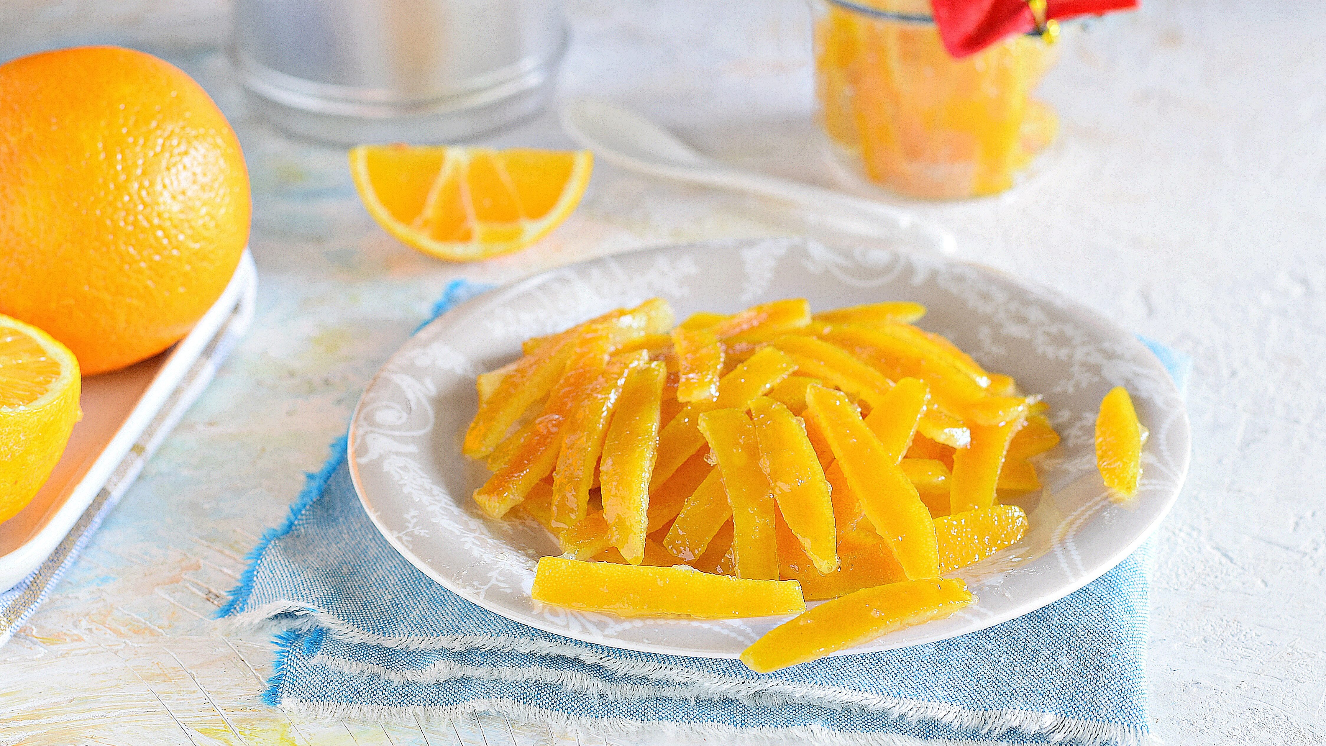 Scorze di arancia candite: la ricetta facile per farle in casa