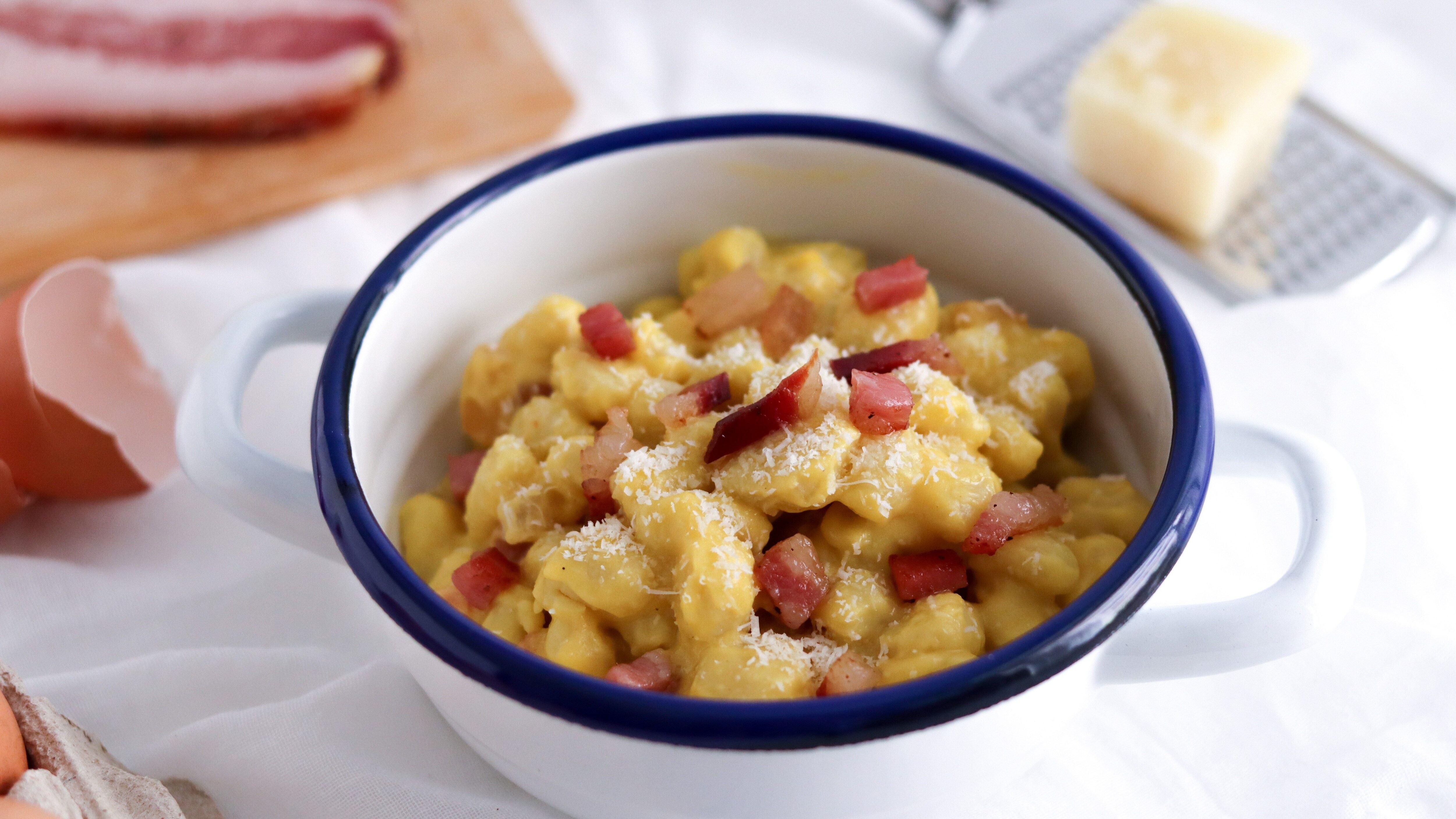 gnocchetti alla carbonara