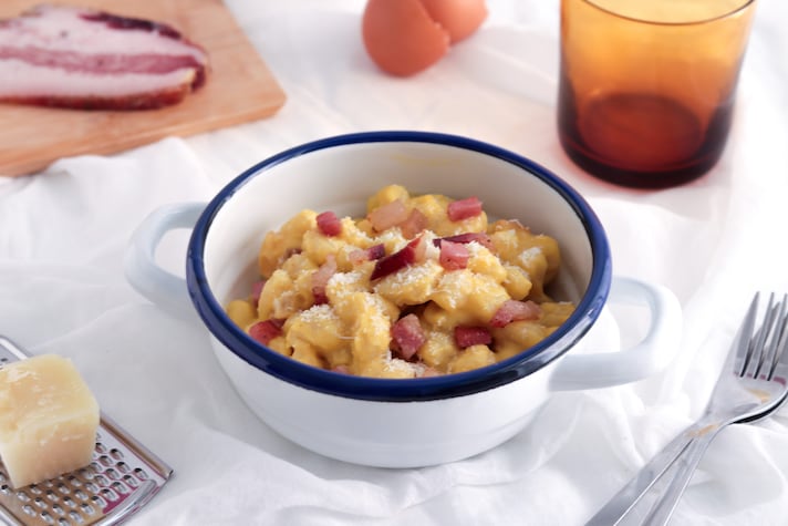 gnocchetti alla carbonara