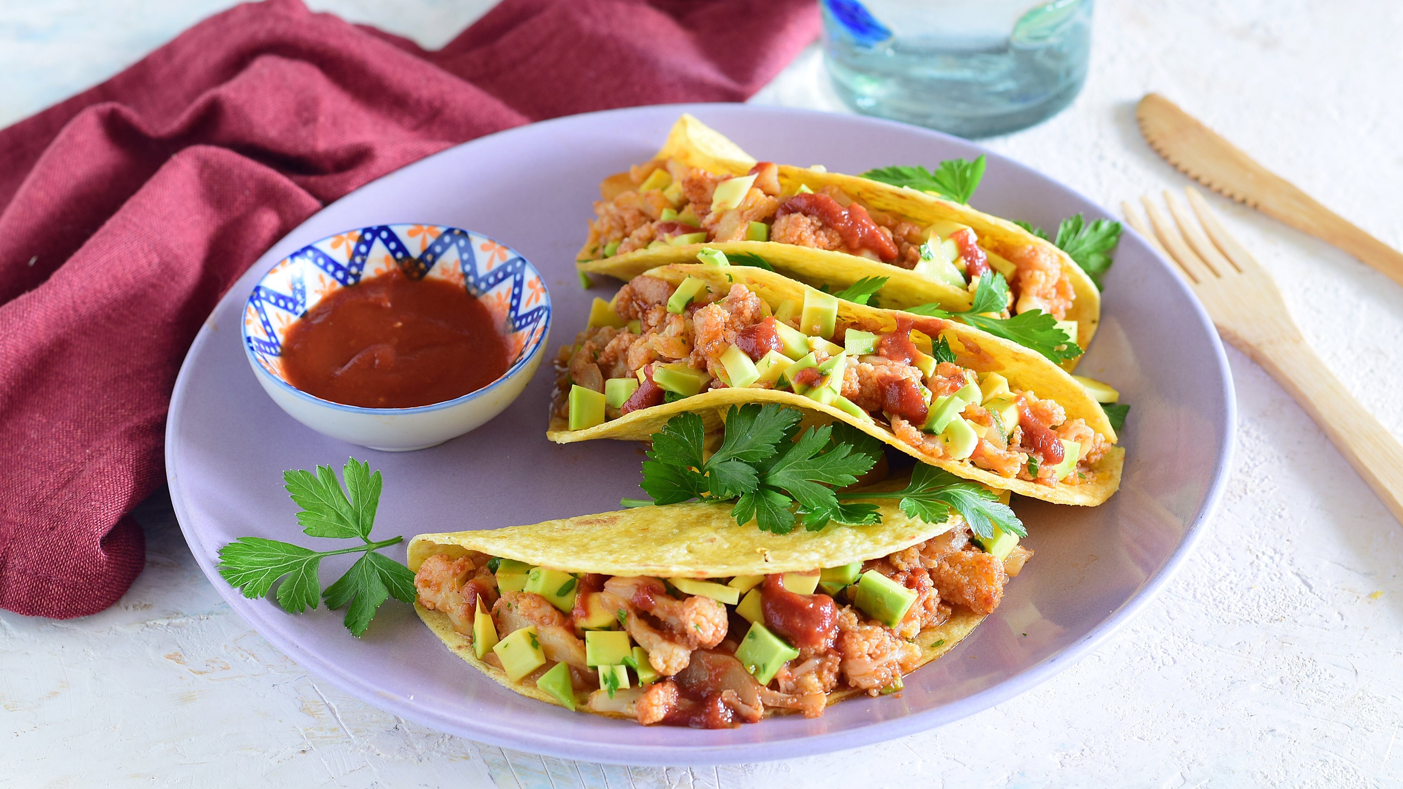 Tacos di cavolfiore: la ricetta del secondo vegetariano sfizioso