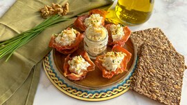 Cestini di prosciutto crudo