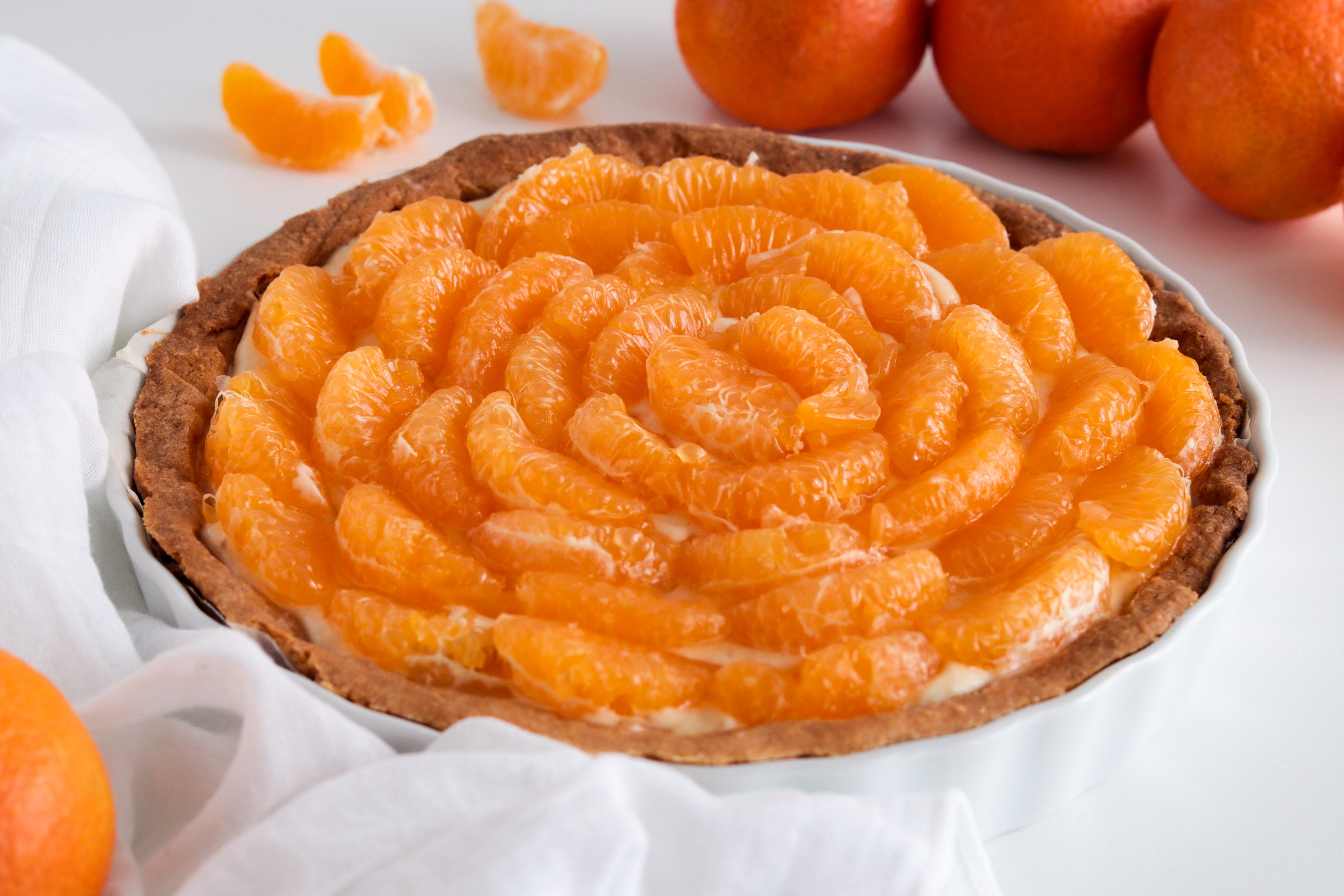 Crostata di mandarini: la ricetta del dolce invernale goloso e profumato