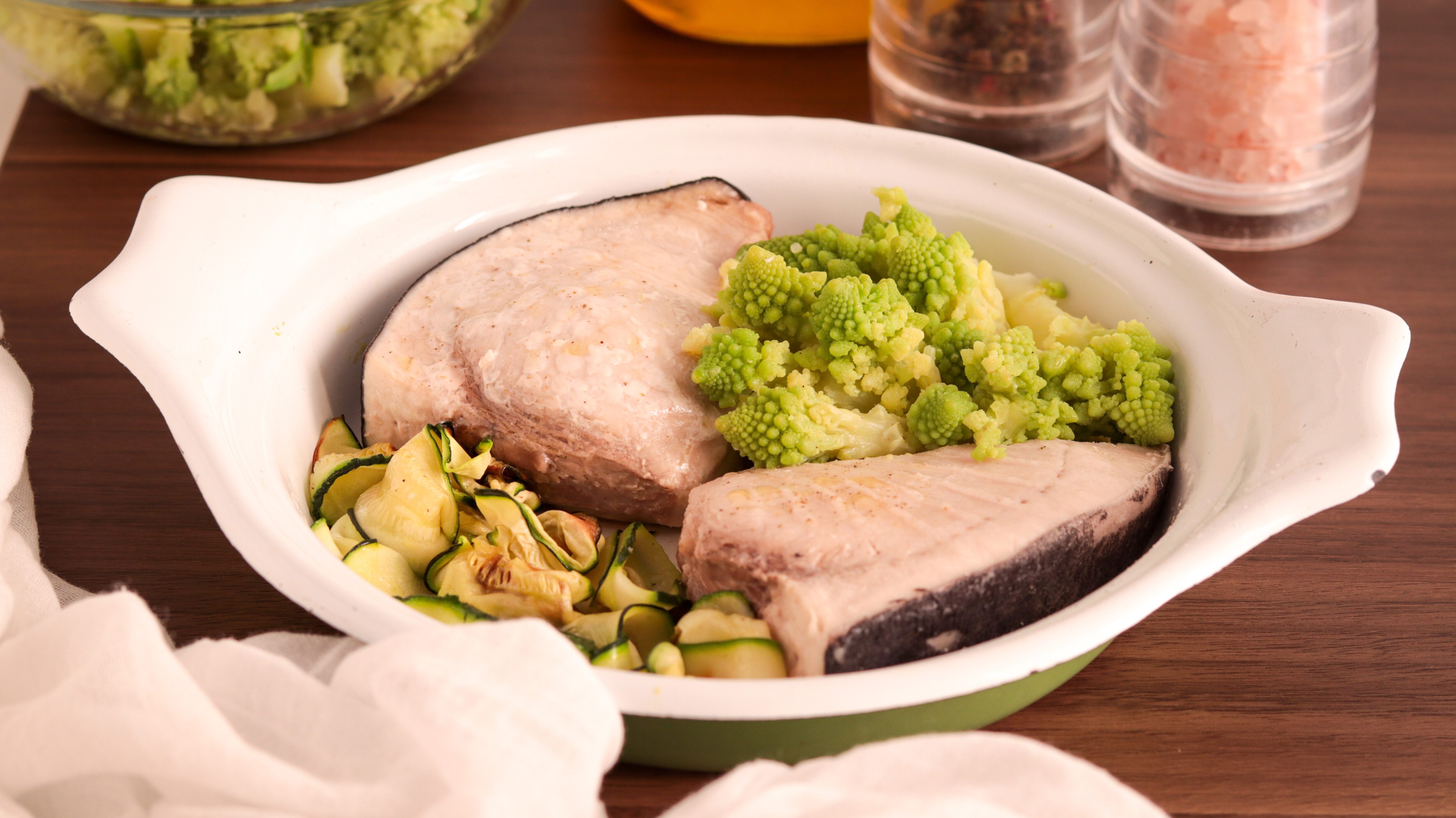 pesce spada al vapore