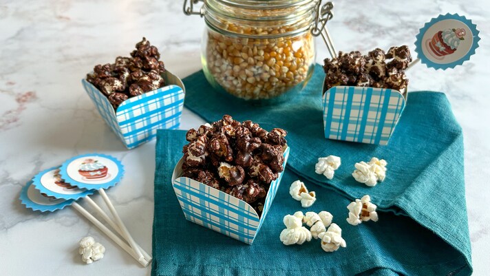 Popcorn al cioccolato