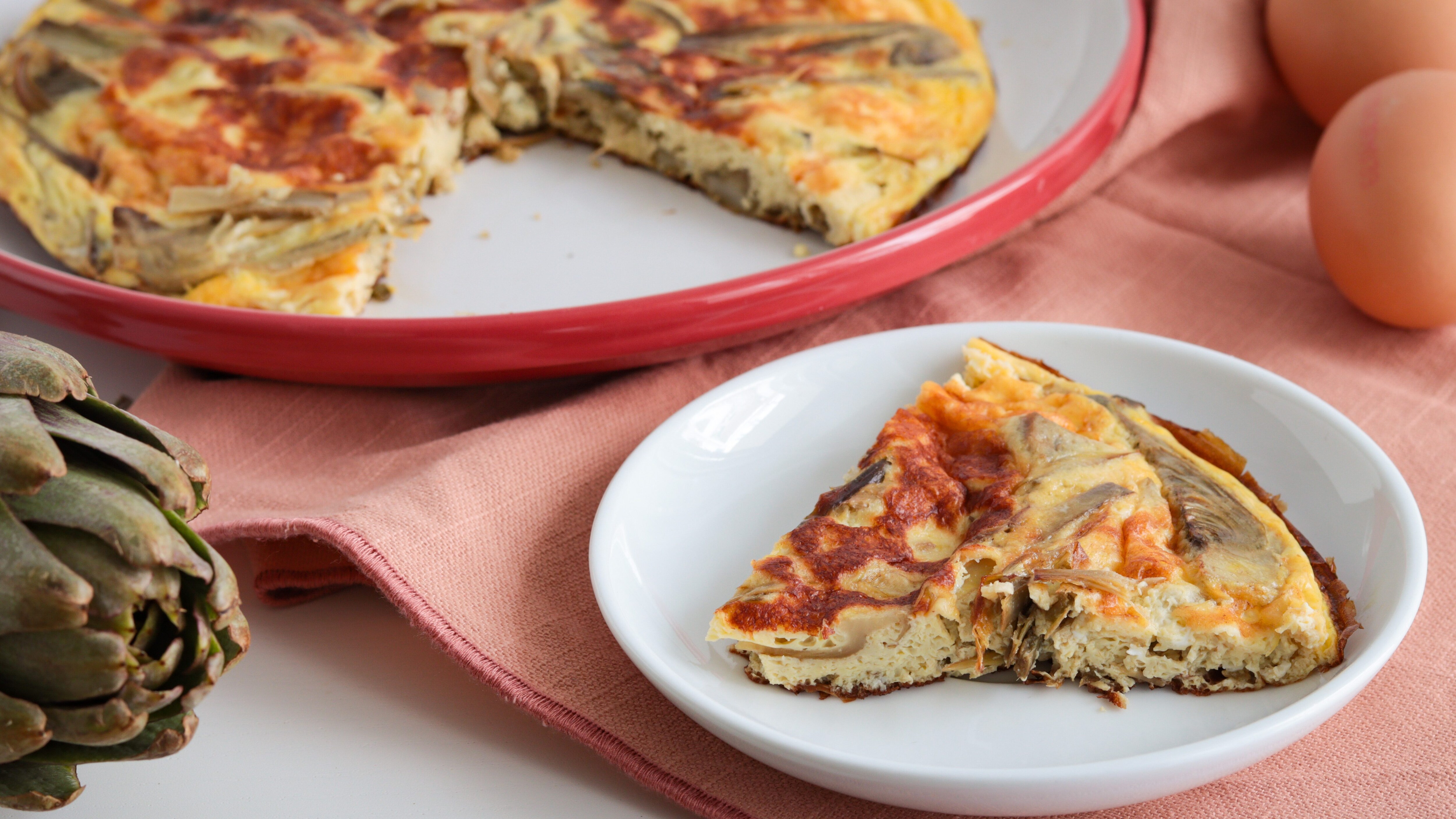 frittata di carciofi