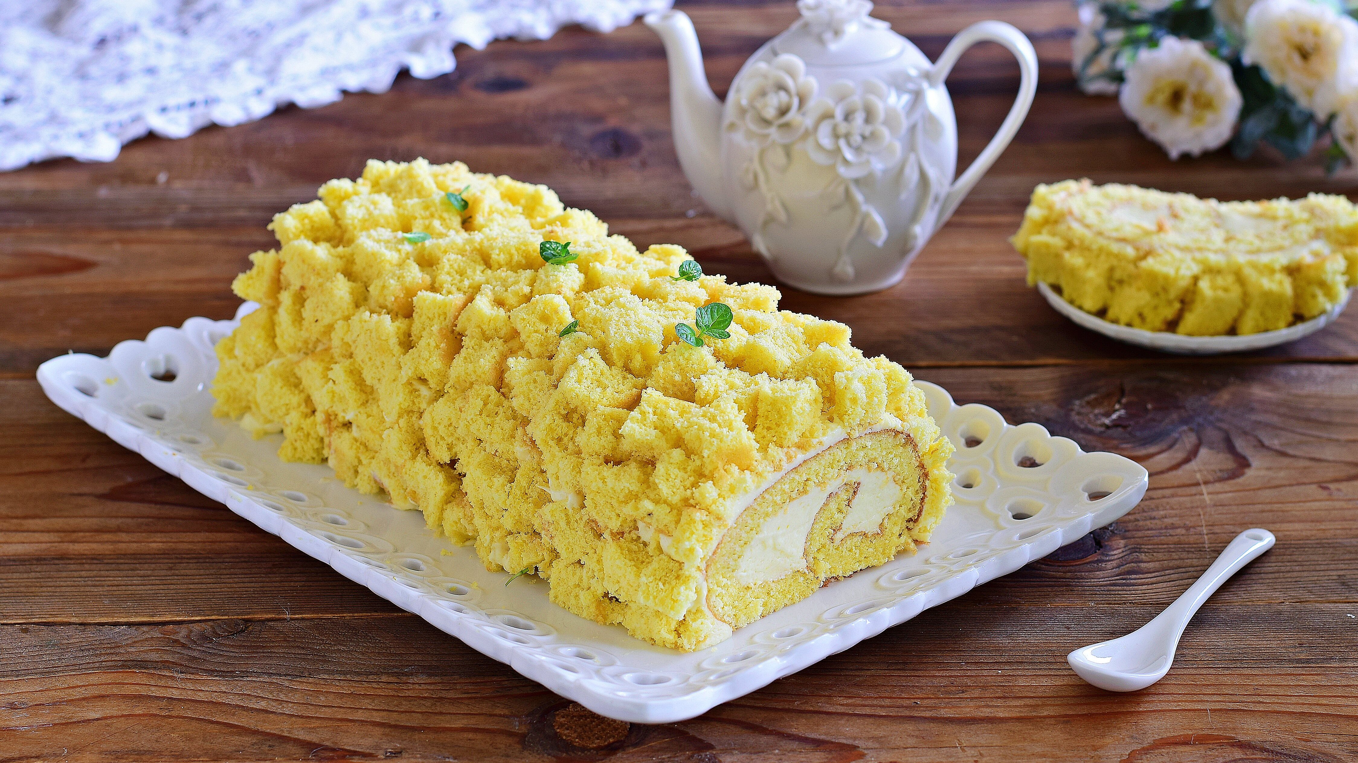 Rotolo mimosa: la ricetta del dessert goloso per la festa della donna