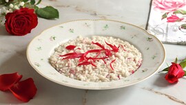 Risotto alle rose