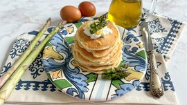 Pancake agli asparagi