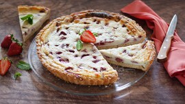 Crostata ricotta e fragole