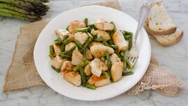 Pollo con asparagi