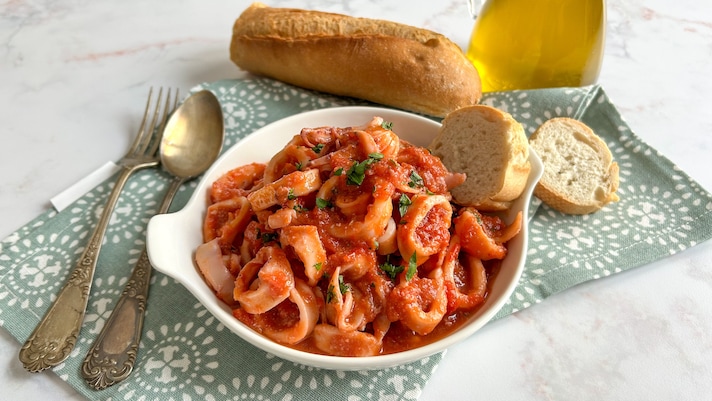 Calamari in umido