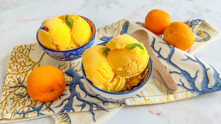 Gelato all'albicocca