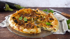 Quiche di melanzane
