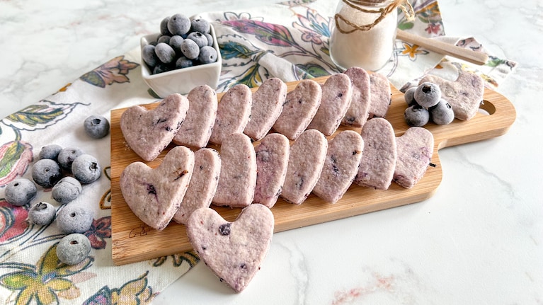 Biscotti ai mirtilli