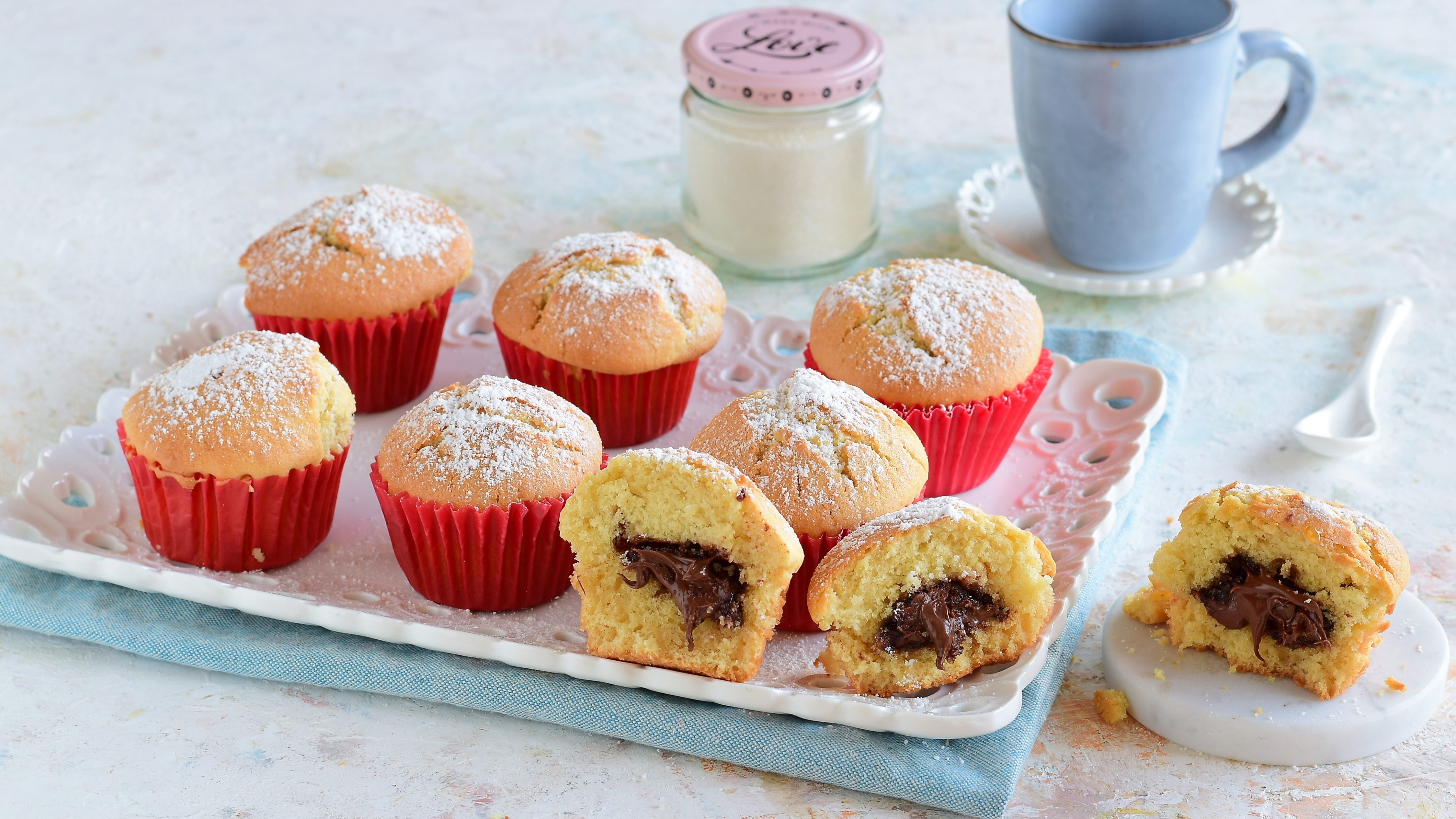 Muffin alla Nutella