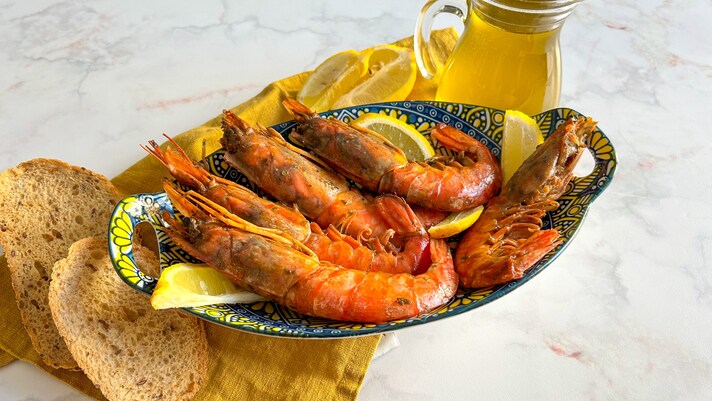Gamberoni alla griglia