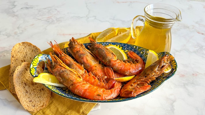 Gamberoni alla griglia