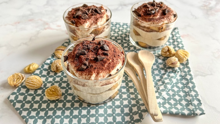 Tiramisù alle castagne