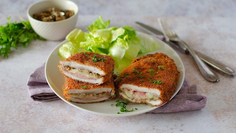 Cordon bleu ai funghi