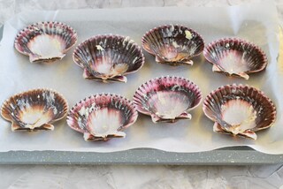 JDBlissful 20Pcs Grande Capesante Bianche, Conchiglie Marine Conchiglie Miste Oceanici 6-8 Cm, Stelle Marine Naturali Di Riempitivi Di Vaso Tema Da Spiaggia Decorazioni Per Matrimoni (6-8