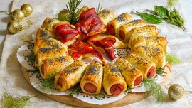 Ghirlanda di wurstel