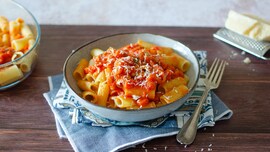 Pasta ragù di fagioli