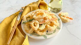 Calamari in tempura