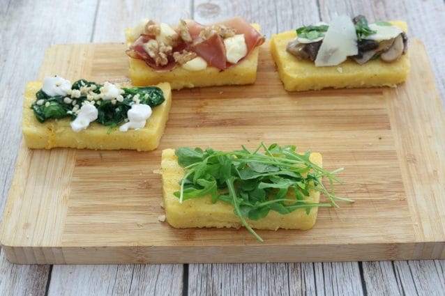 Crostini di polenta: la ricetta dell&amp;#39;antipasto sfizioso perfetto per le ...
