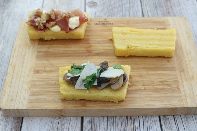 Crostini di polenta: la ricetta dell&amp;#39;antipasto sfizioso perfetto per le ...