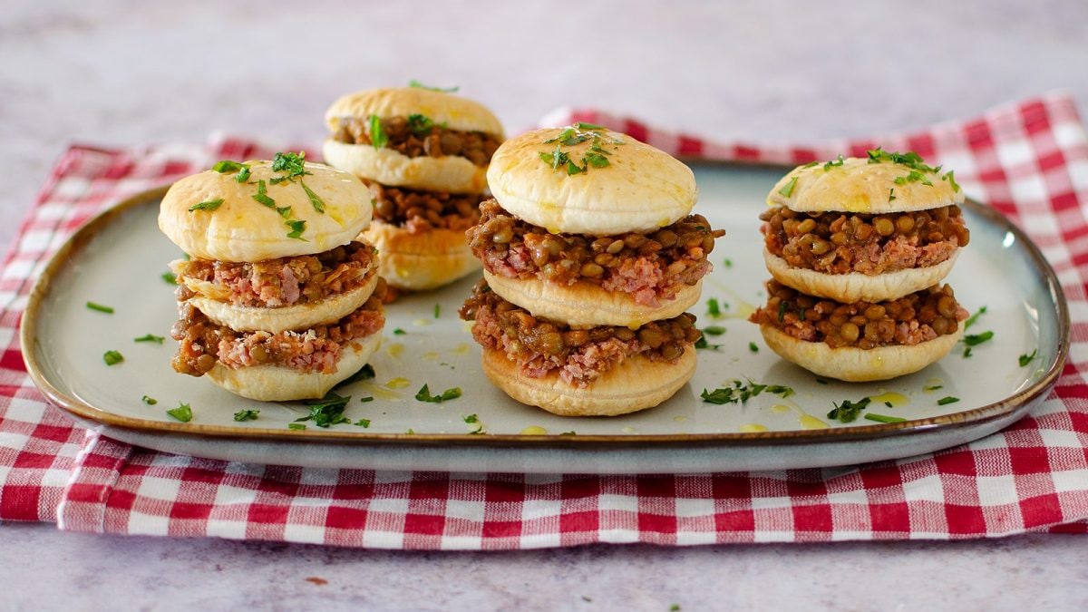 Millefoglie di cotechino
