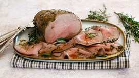 Arrosto di manzo alle erbe