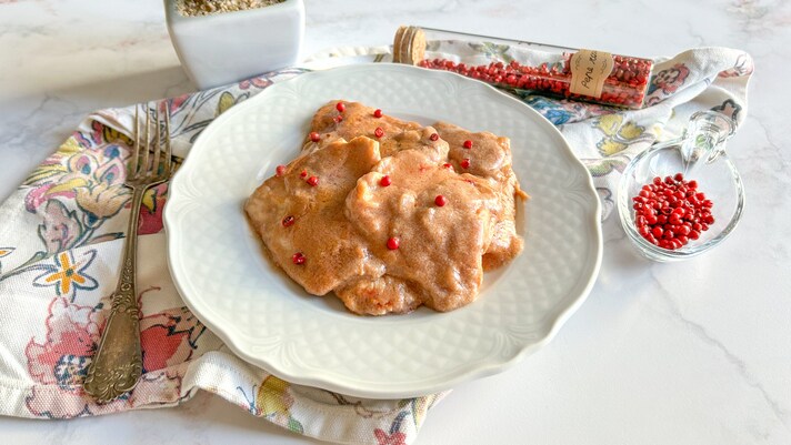 Scaloppine in rosa