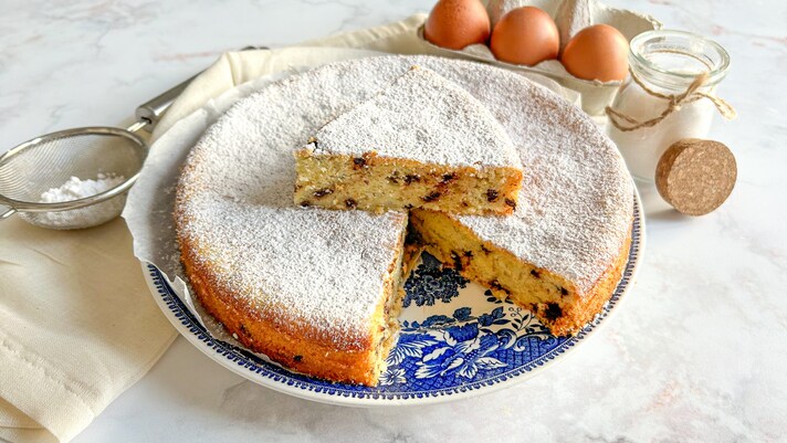 Torta di grano e cioccolato