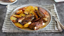 Costine di vitello al forno