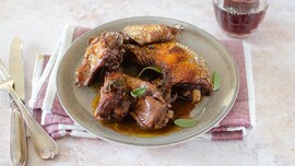 Pollo al vino