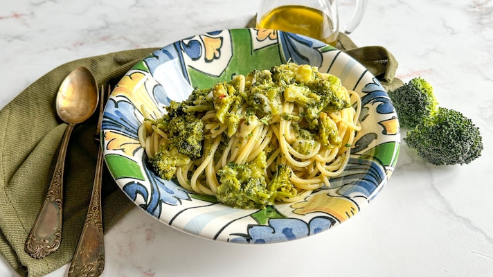 Pasta e broccoli alla calabrese