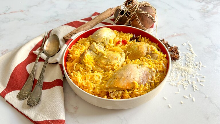 Biryani di pollo