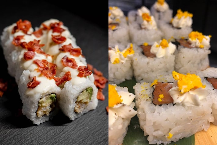 sushi-carbonara