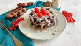 Waffle al cioccolato