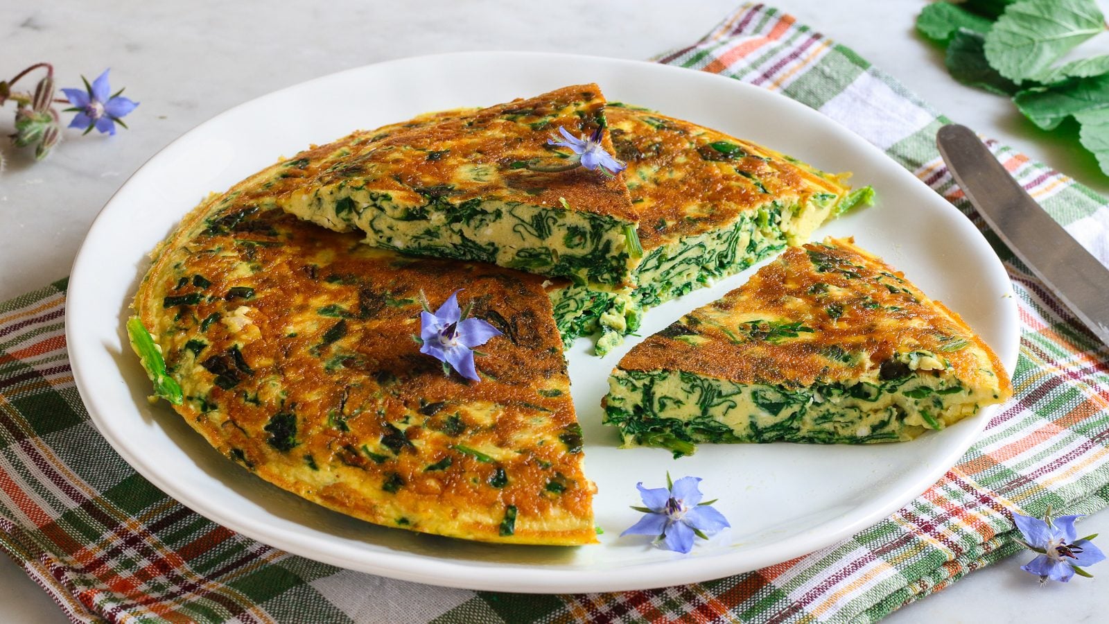 Frittata di borragine