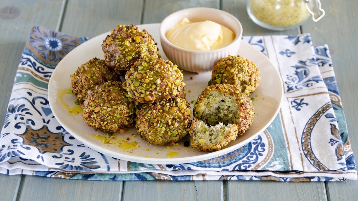 Polpette al pistacchio